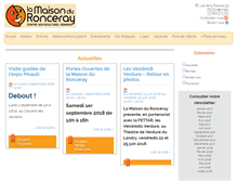 Tablet Screenshot of la-maison-du-ronceray.info